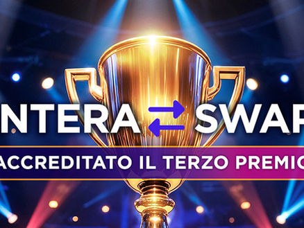 INTERA SWAP: il terzo partecipante riceve un premio!