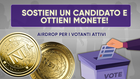 Airdrop per gli elettori!