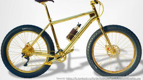 Le 3 biciclette d'oro più costose: in sella a due soli gemelli