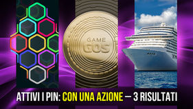 Attivi i PIN: con una azione — 3 risultati