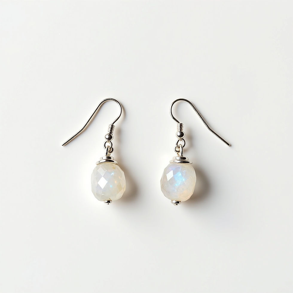 Moonstone Drop Earrings