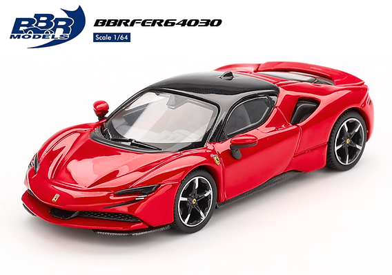 BBRから1/64スケールの「フェラーリ SF90ストラダーレ」のミニカーが登場！