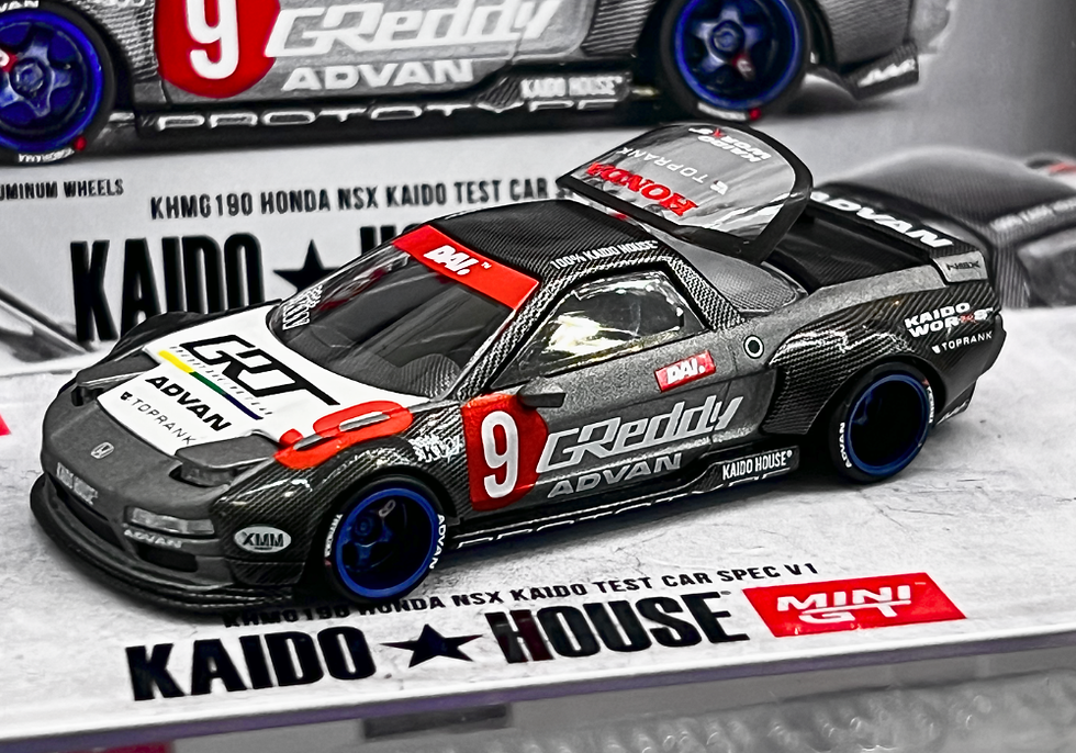 KAIDO HOUSE × MINI GT 1/64スケールミニカー「Honda NSX Kaido Test Car Spec V1」