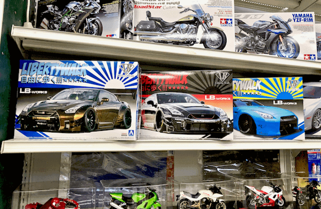 アオシマ「1/24 リバティーウォーク」シリーズのプラモデル&「MINI GT 