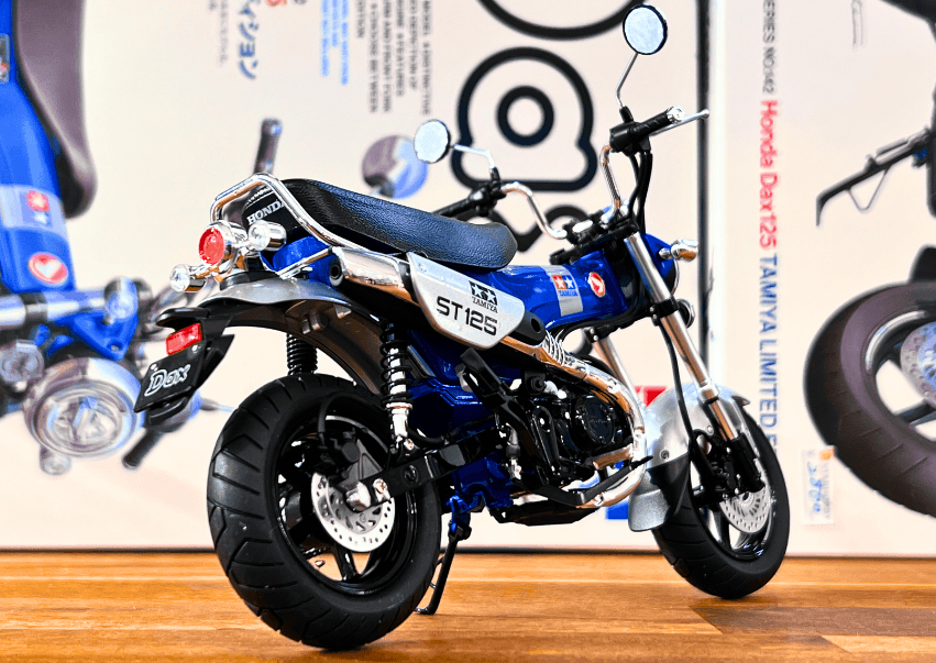 1/12 Honda ダックス125 タミヤリミテッドエディション 塗装