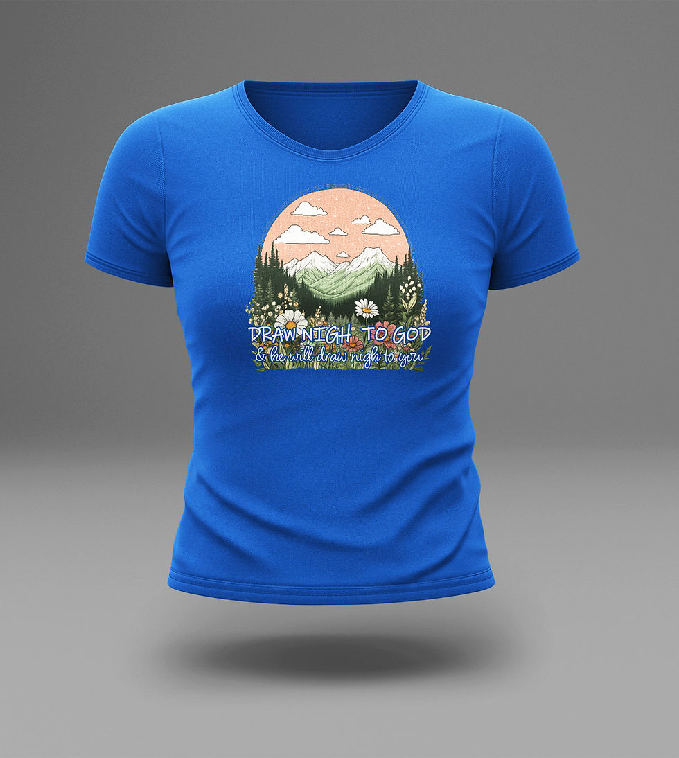 Thumbnail: Draw Nigh To God Shirt (2026 RBC Ladies Retreat)