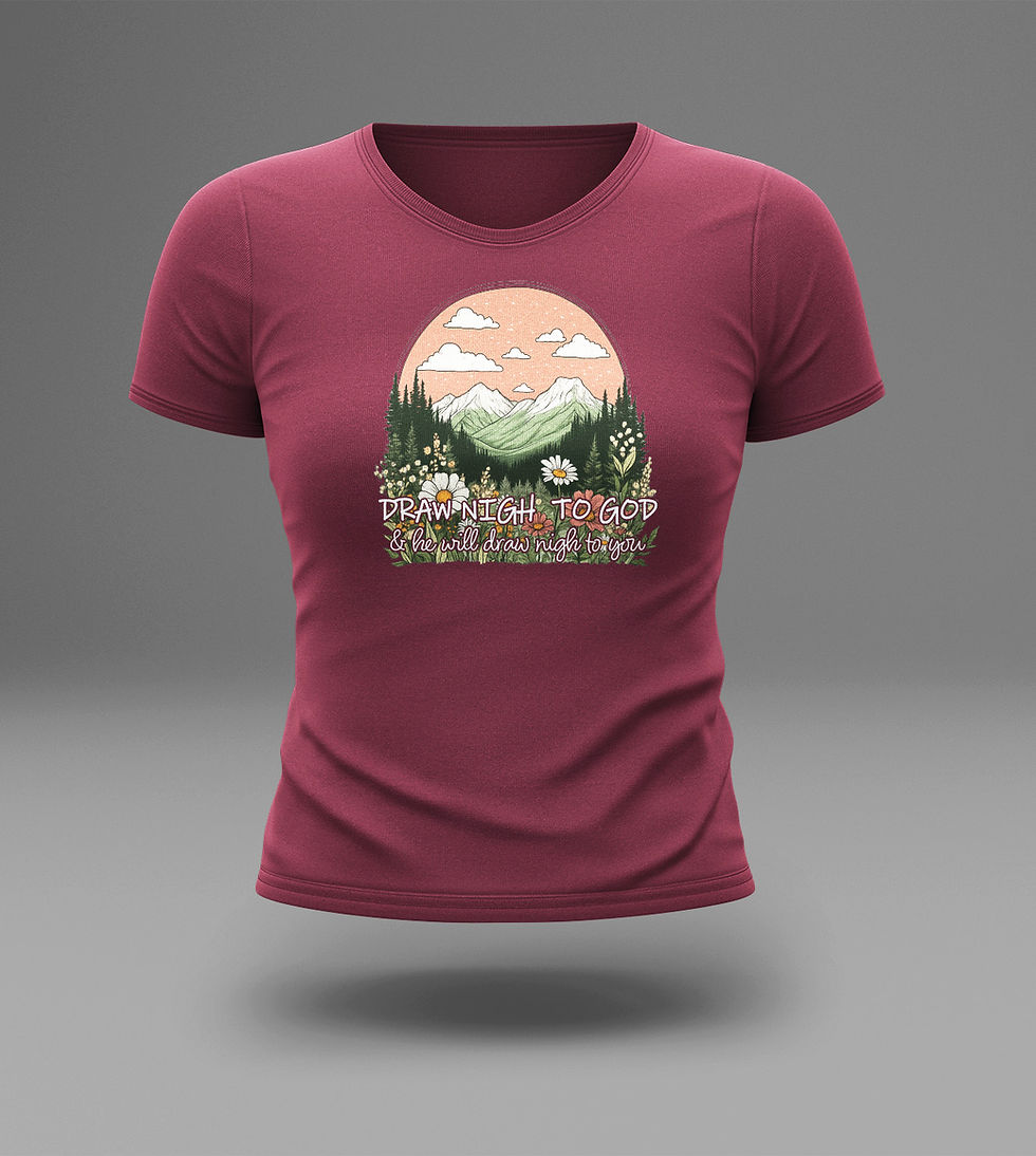 Thumbnail: Draw Nigh To God Shirt (2026 RBC Ladies Retreat)