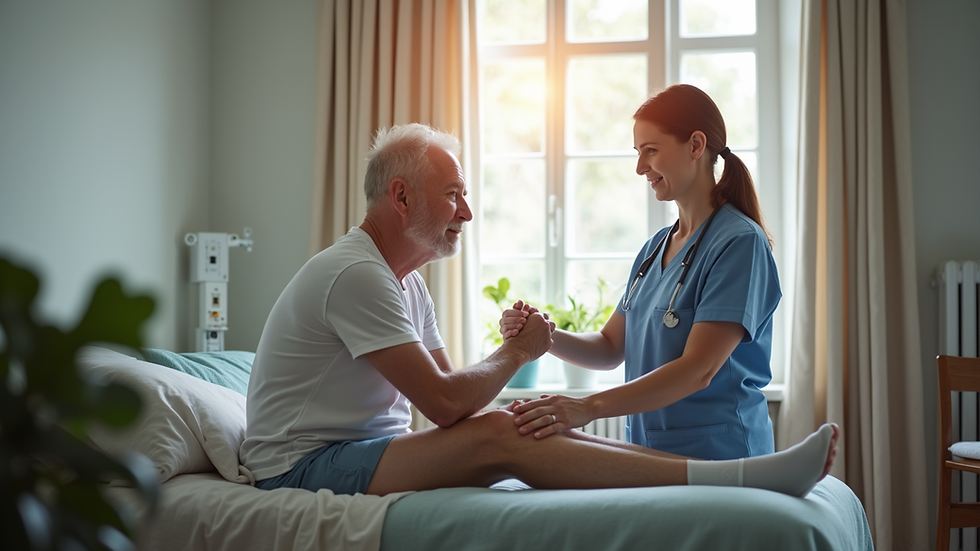 Beneficios de la fisioterapia en casa para pacientes críticos