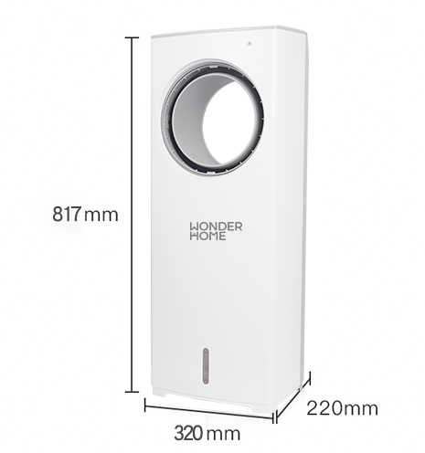 Thumbnail: WH-AC6-RW Wonder Home Premium Blade-less Air Cooler 6 Liter 110W