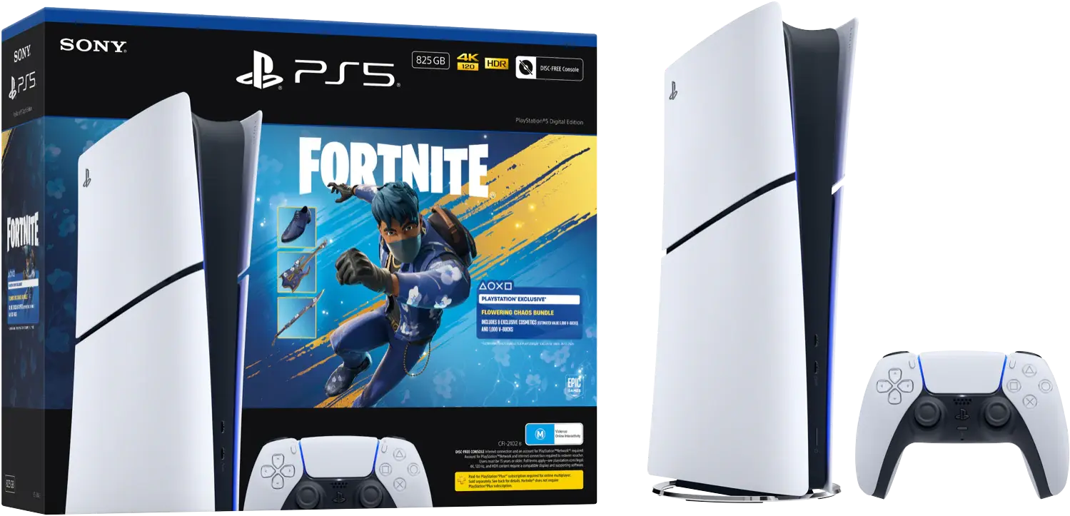 Sony PlayStation 5 825GB Digital Slim + Fortnite