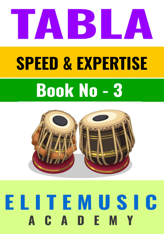 Tabla Notation Book 3 - Garba/Lavni/Tirkit (How to Play Tabla Fastest)