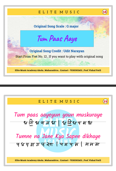 Thumbnail: Guitar Book 1 - Basics & Bollywood Songs