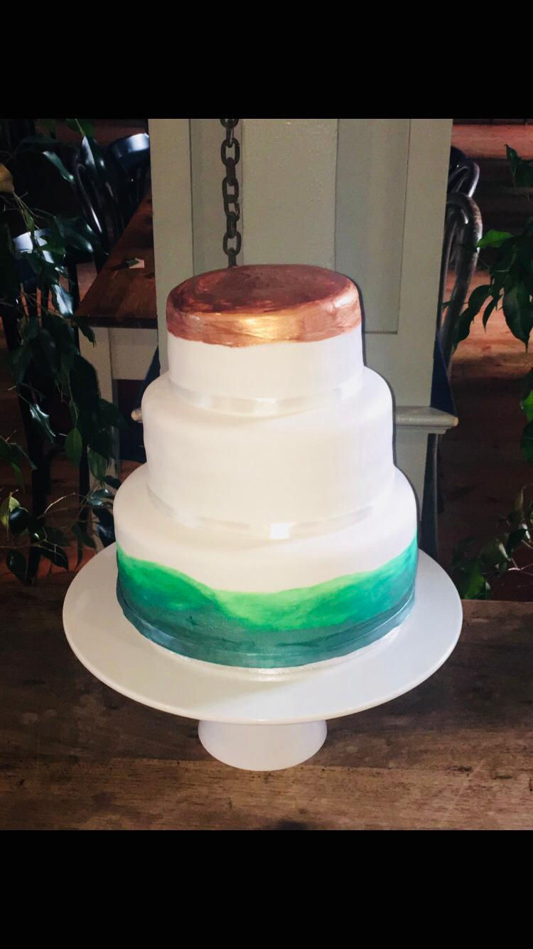 Spring Wedding Cake