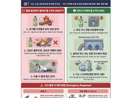 모르면 사고, 알면 안전, 연구실 안전 캠페인(2026년 8월호)
