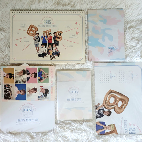 VINTAGE MERCH] BTS Season's Greetings 2015 | Aling Noona