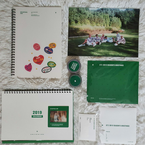 ON HAND] BTS Season's Greetings 2019 - Unsealed JIN Baby Photo