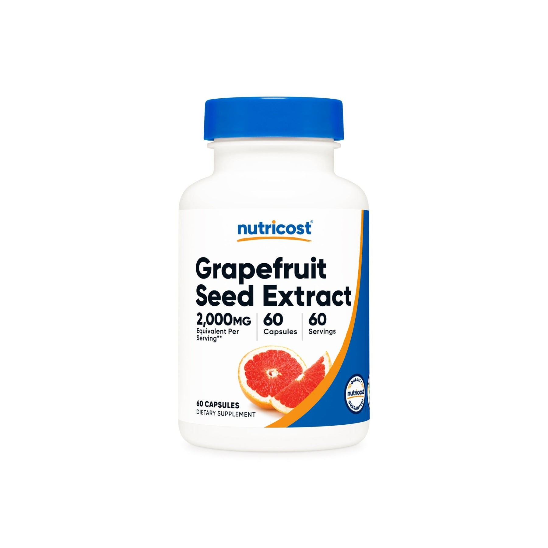 Nutricost Grapefruit Seed Extract Capsules (2,000mg Equivalent) (60 Capsules)