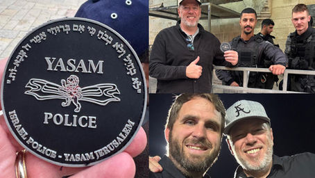 A Patch Bridges Jerusalem & Mobile Police Forces