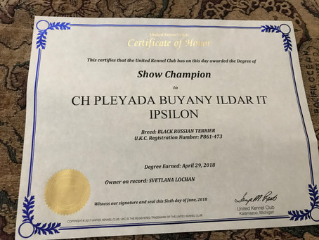Now it is official!