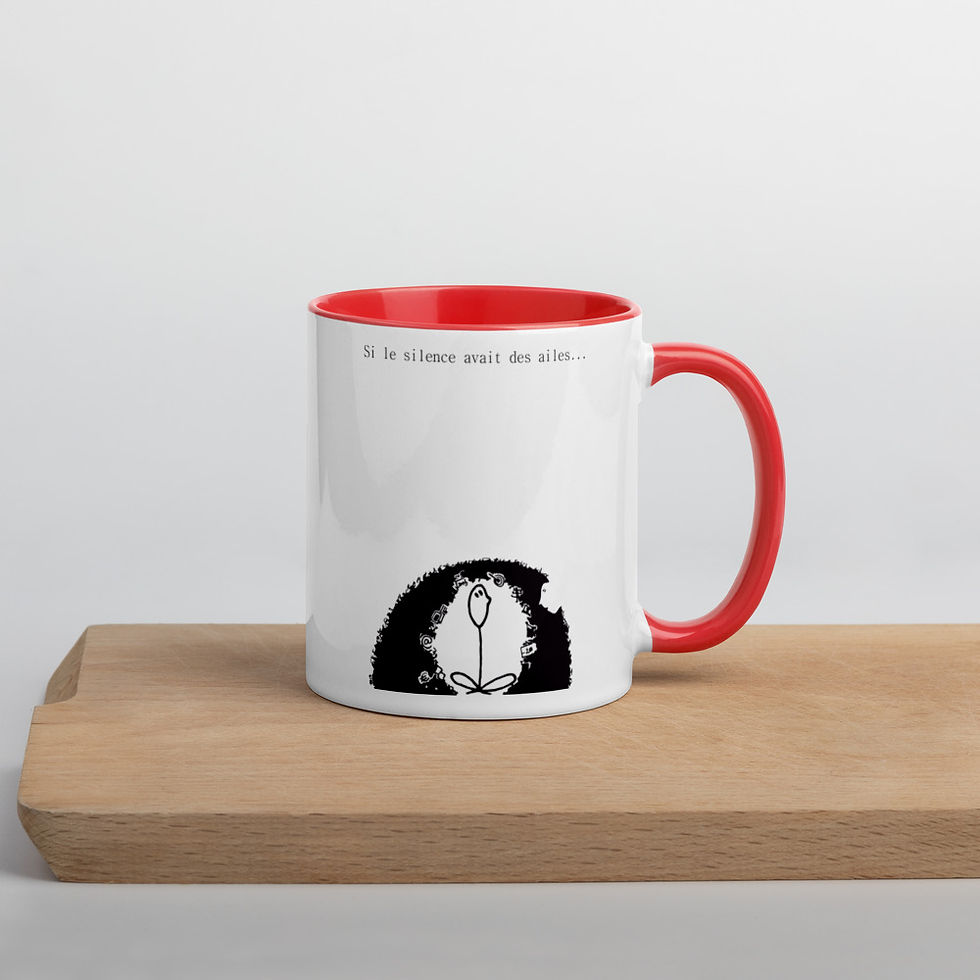 Miniature : Mug "Si le silence avait des ailes"