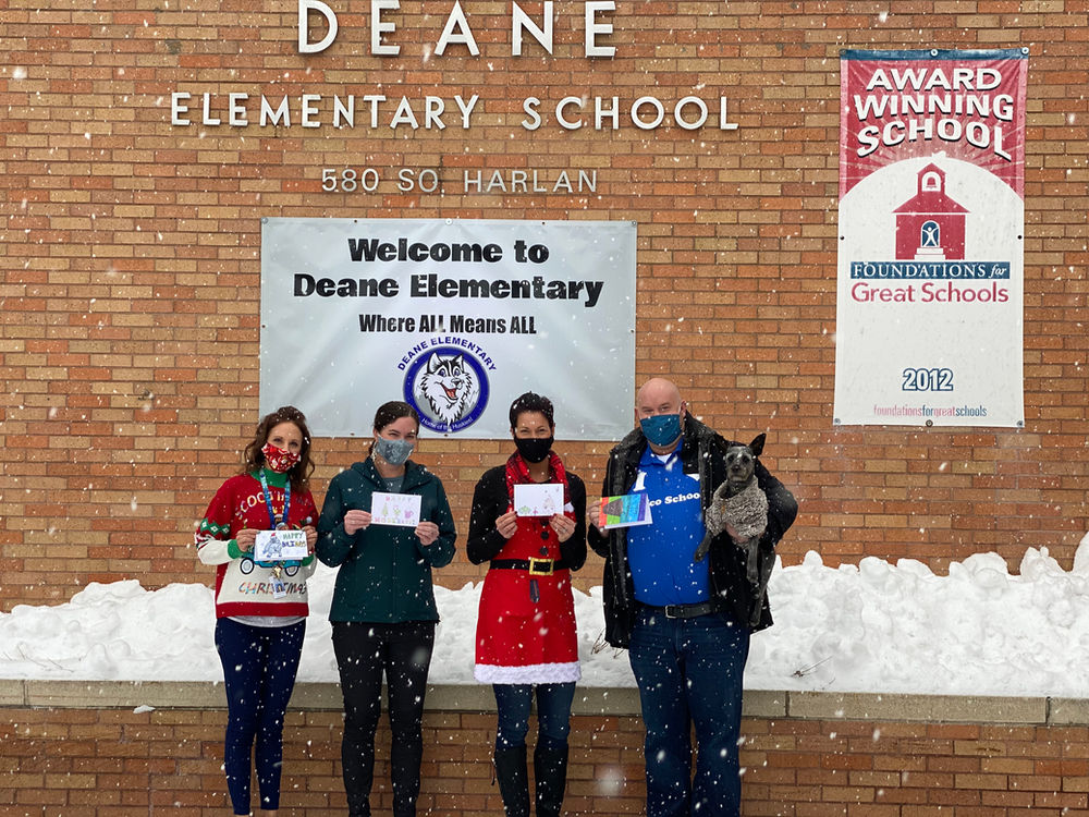 Through Art, Deane Elementary Students Bring Holiday Cheer