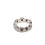 Thumbnail: Sterling Silver Pebble Multi Gemstone Eternity Ring