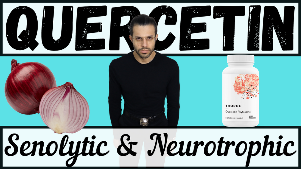 Supplementing Quercetin for Neurotrophic and Senolytic Effects