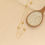 Thumbnail: 925 Sterling Silver 3 Ball Italian Necklace - CN00222