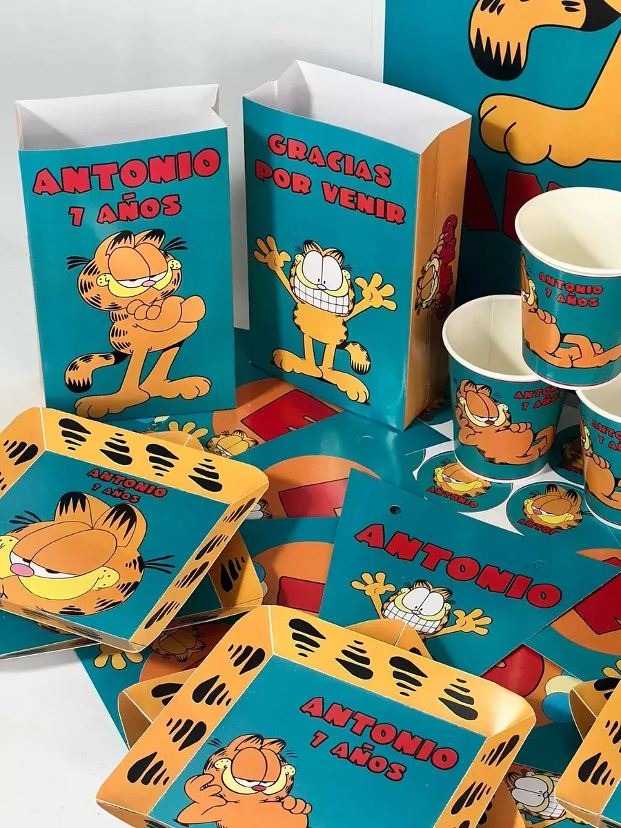 Miniatura: Cotillón Infantil Personalizado X15 Garfield