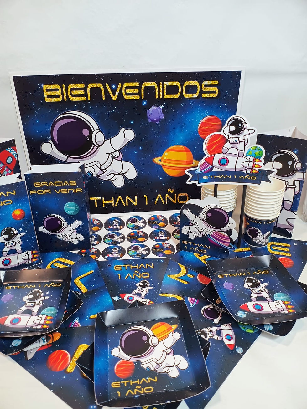 Miniatura: Cotillón Infantil Personalizado x 10 Astronauta