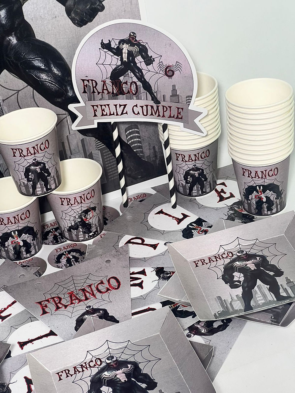 Miniatura: Cotillón Infantil Personalizado Venom x 10