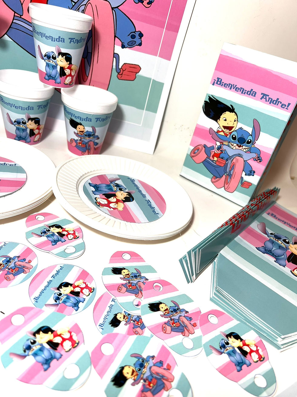 Miniatura: Cotillón Personalizado Lilo Y Stitch x10