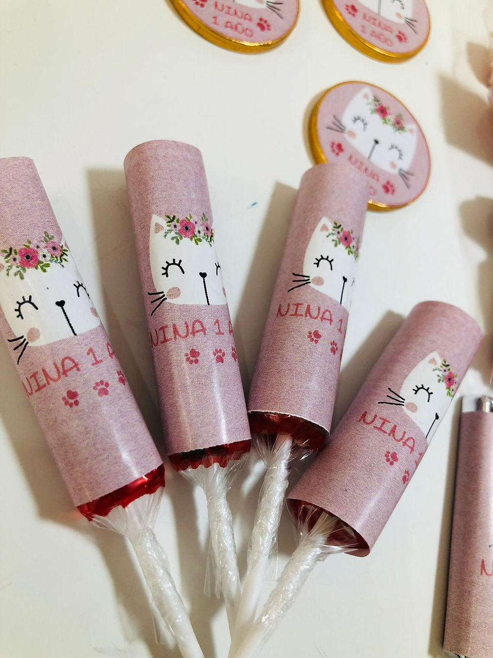 Miniatura: Golosinas Personalizadas x10 Gatito Sweety CandyBar