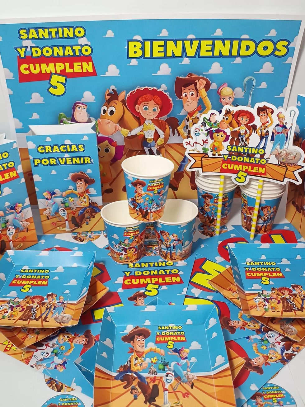 Miniatura: Cotillón Infantil Personalizado x 10 Toy Story