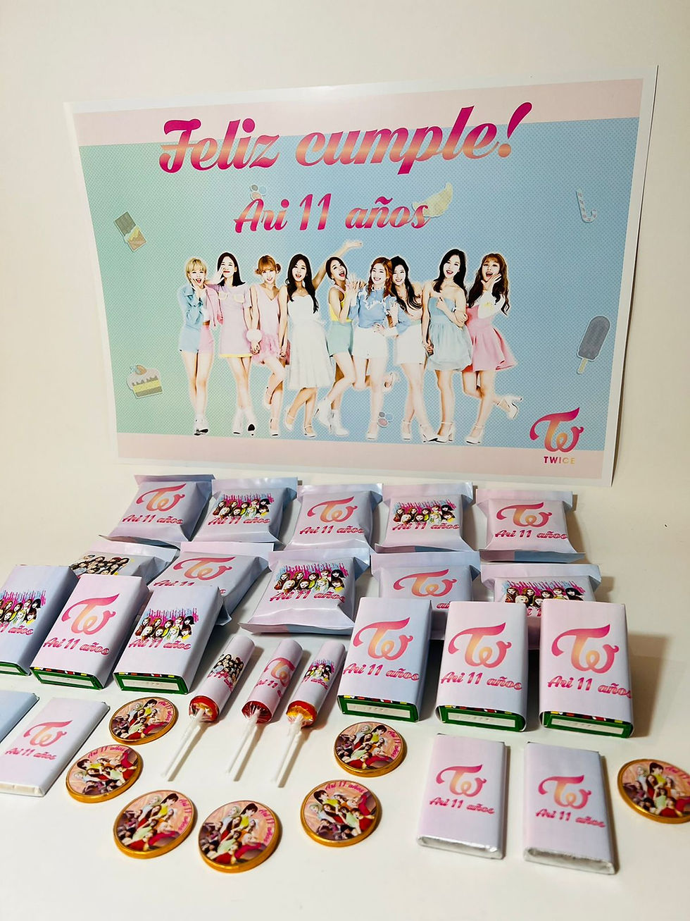Golosinas Personalizadas x10 Twice CandyBar