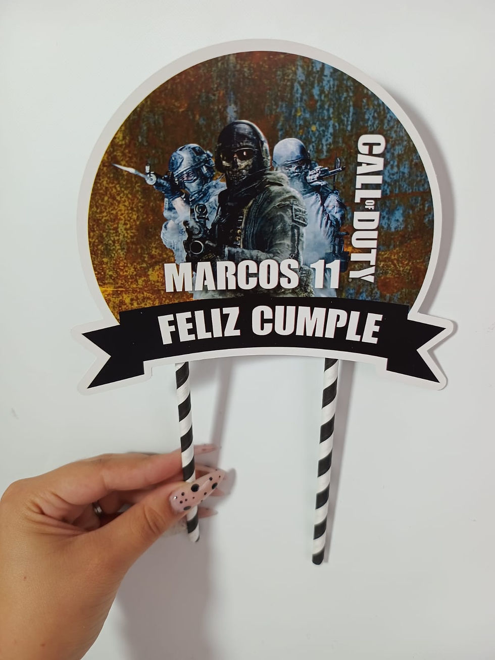 Miniatura: Topper torta Call of duty