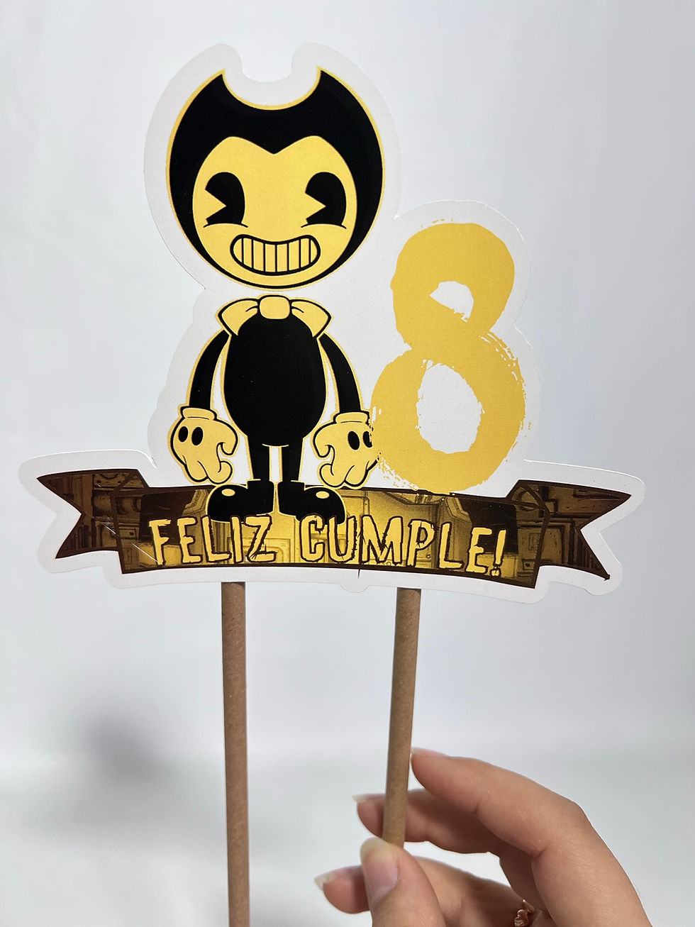 Miniatura: Topper torta Bendy and the ink machine