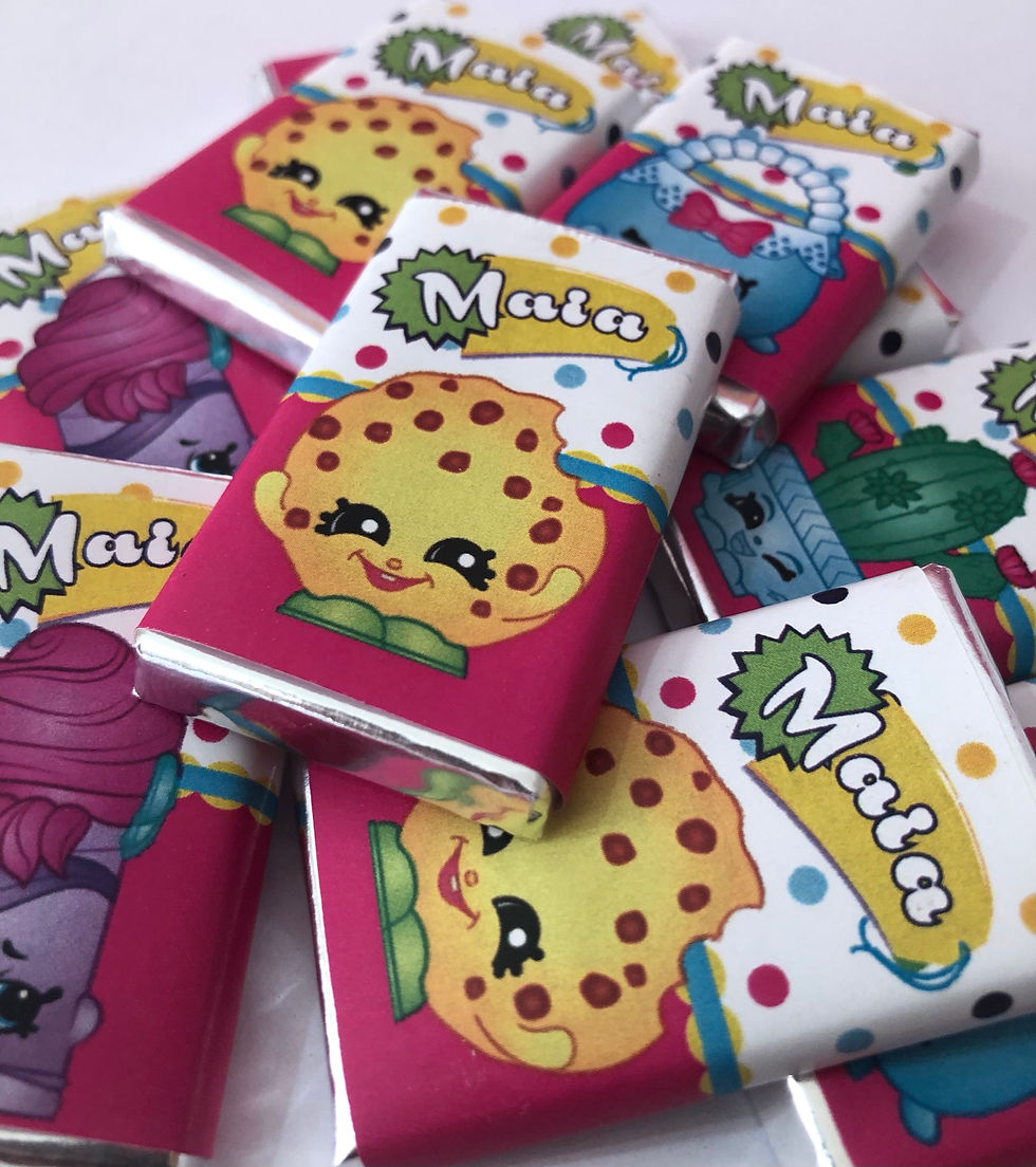 Miniatura: Golosinas Personalizadas Shopkins x10