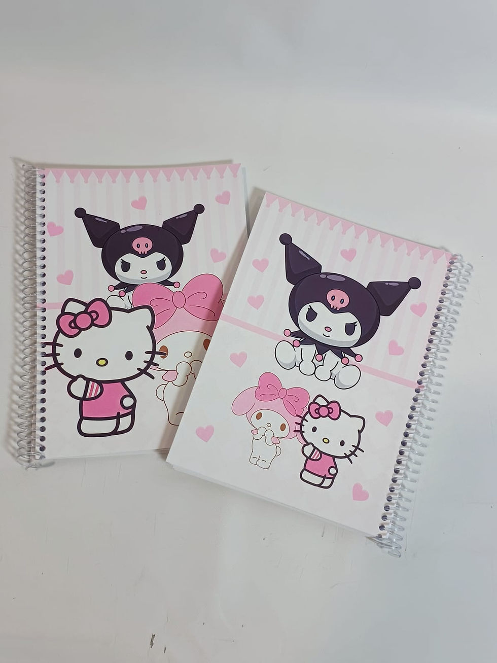 Miniatura: Cuaderno A5 Hojas Rayadas - Tapa Ilustrada KUROMI MELODY KITTY