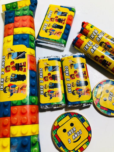 Candy Bar Mesa De Chuches De Lego Caja Para Chuches LEGO Cartón (1