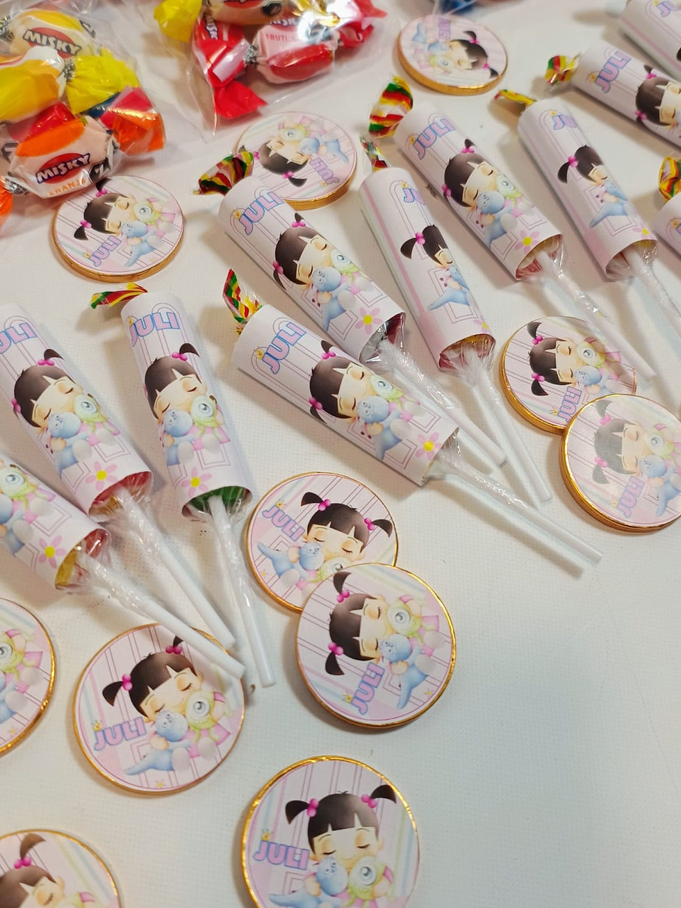 Miniatura: Golosinas personalizadas Candy Bar x 10 Boo