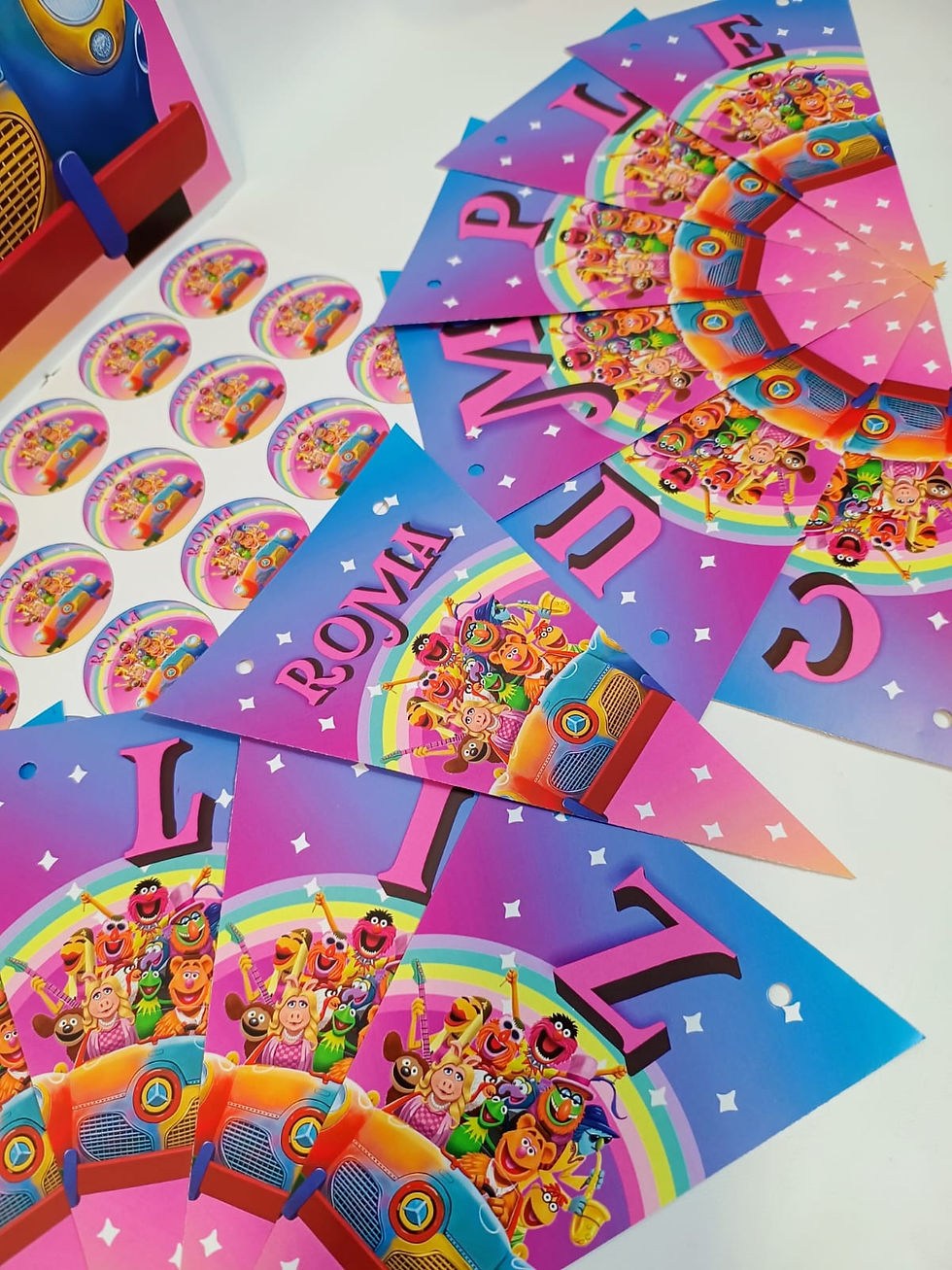 Miniatura: Cotillón Infantil Personalizado x 10 Muppets