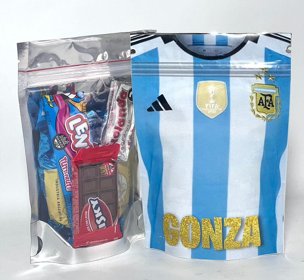 Miniatura: Bolsa Golosinera Personalizada Cierre Zipper  X 10 Todas Las temáticas