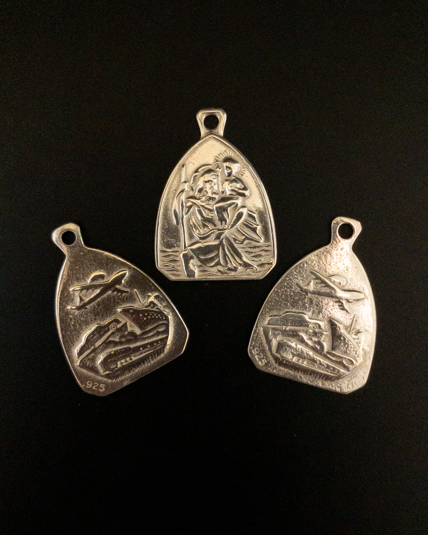 Small St. Christopher Medal (Patron St. of Travelers)