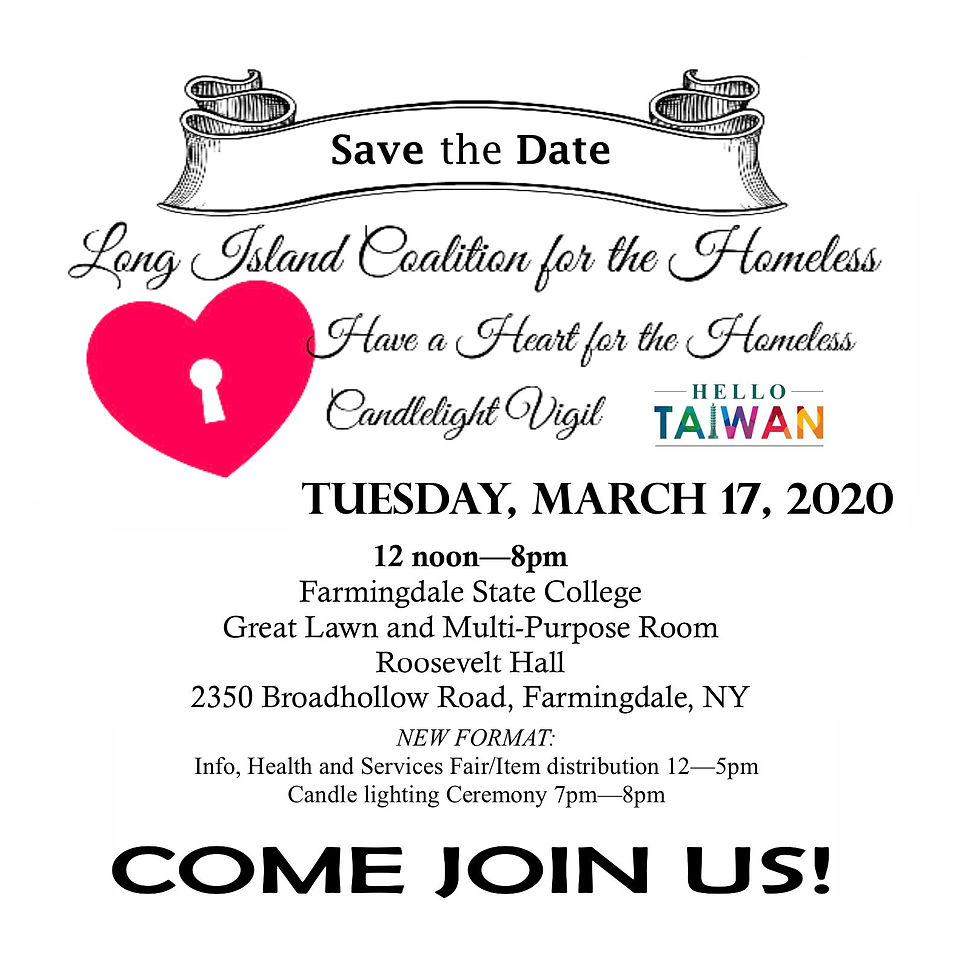 Have a Heart for the Homeless Candlelight Vigil