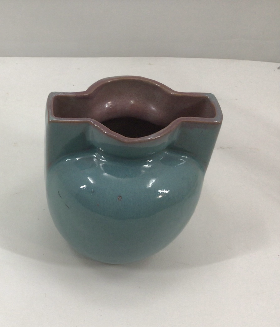 Thumbnail: Pottery Vase Signed