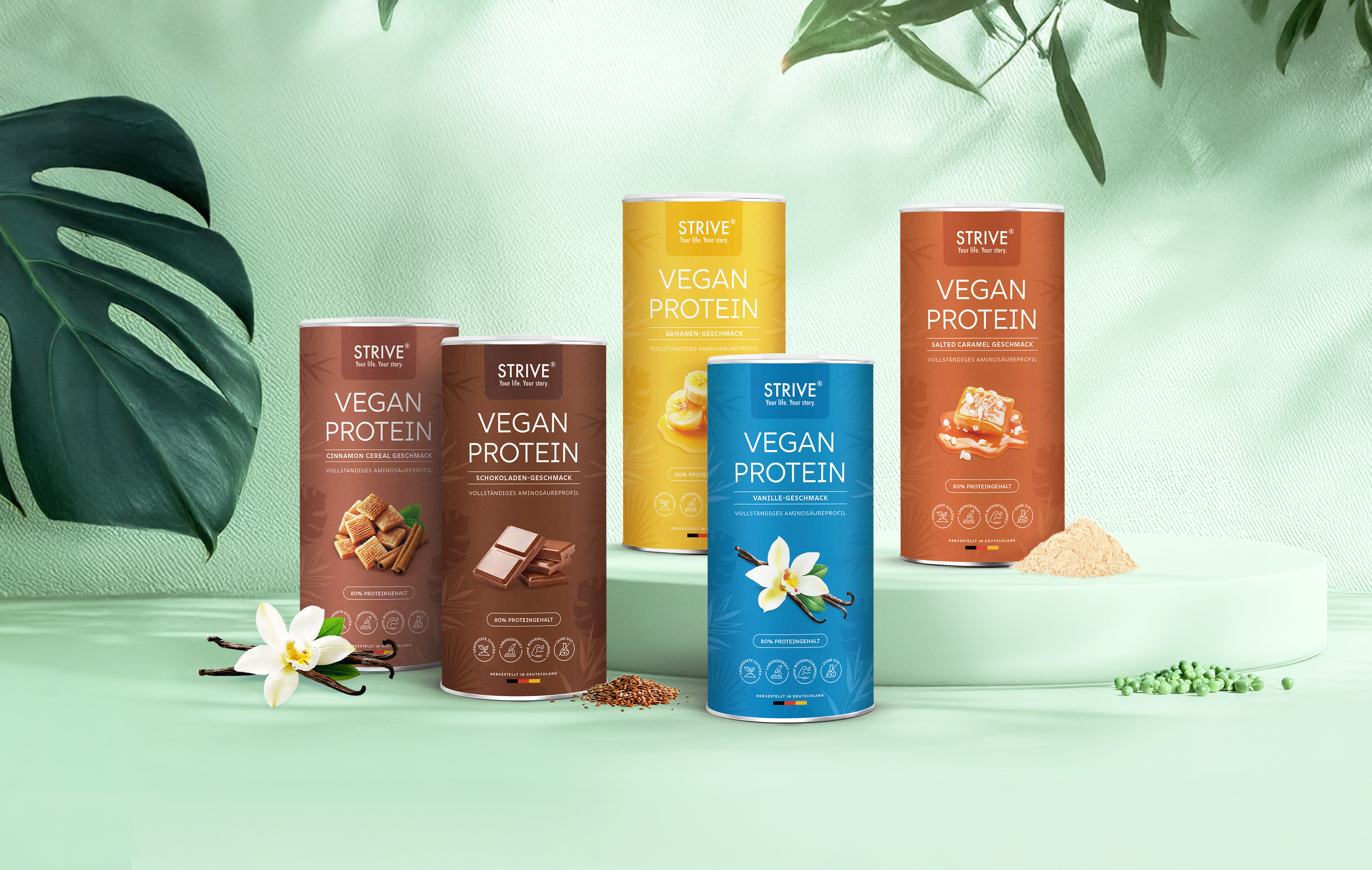 vegan protein packaging