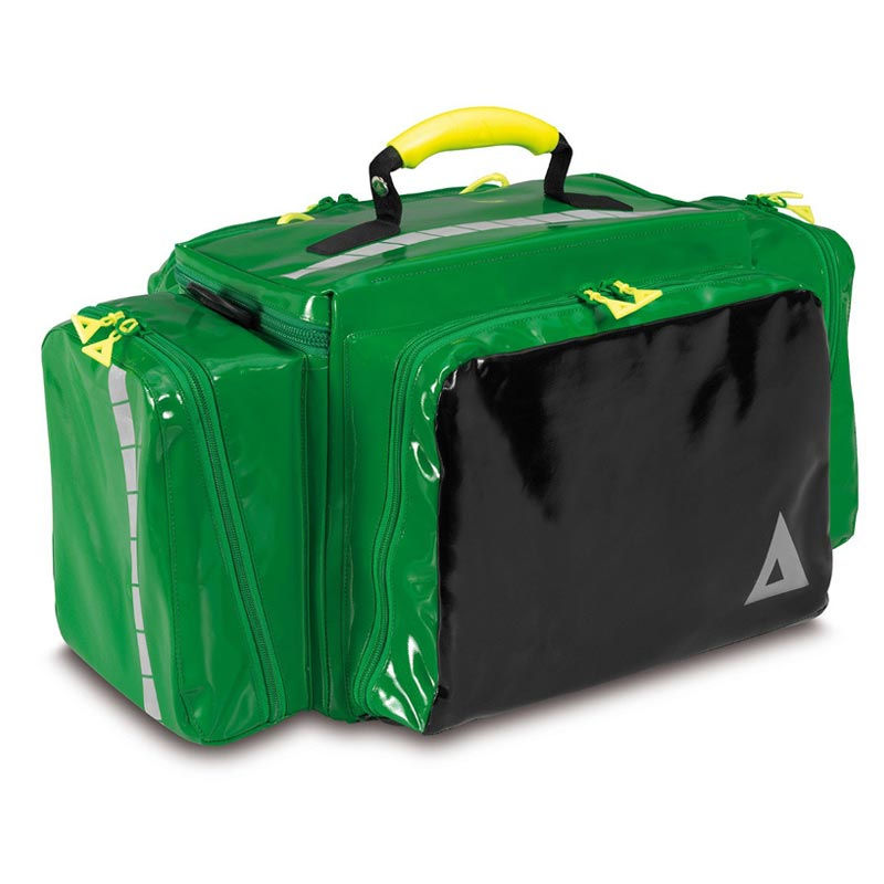 Mochila de emergencia oldenburg verde reverso