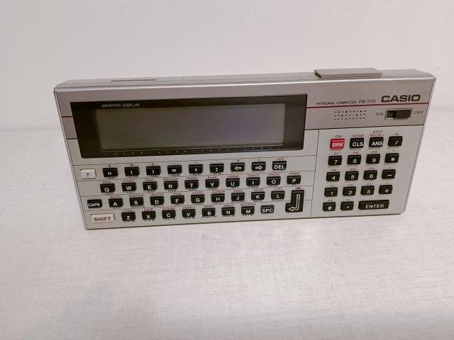 Thumbnail: Casio PB-770 Vintage Personal Computer
