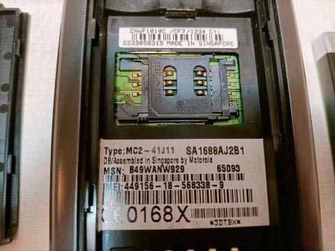 Thumbnail: Motorola ACCOMPLI A6188 MC2-41J11  Mobile phone